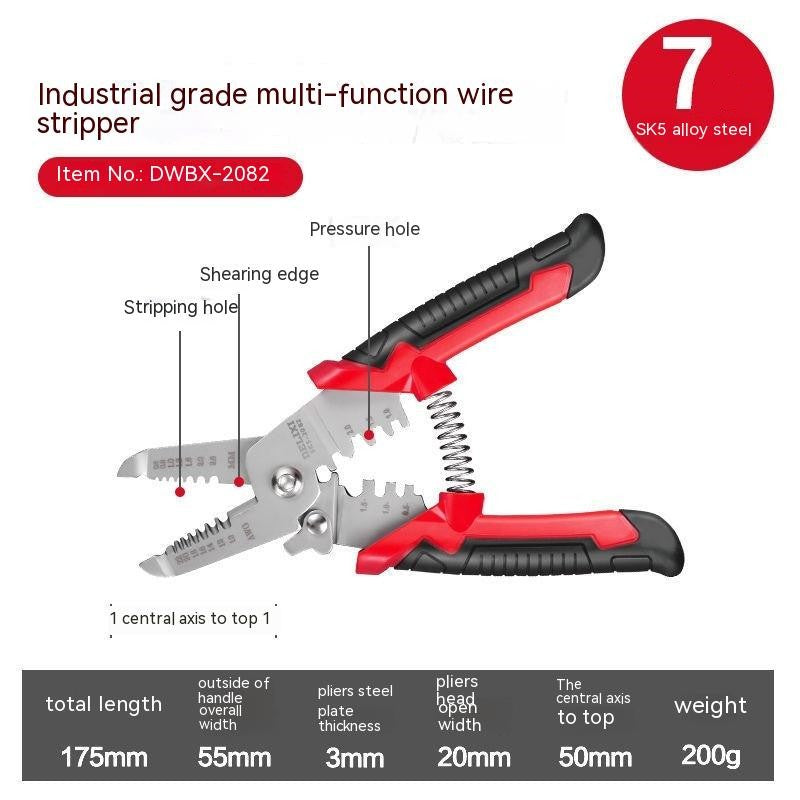 Wire Stripper Multifunctional Electrician Wire Crimper