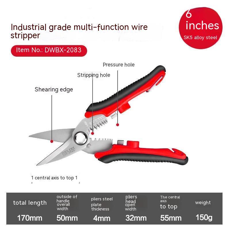 Wire Stripper Multifunctional Electrician Wire Crimper