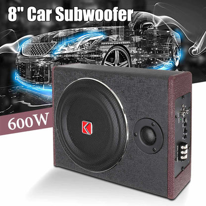 Audio 8-inch Car Ultra-thin Subwoofer