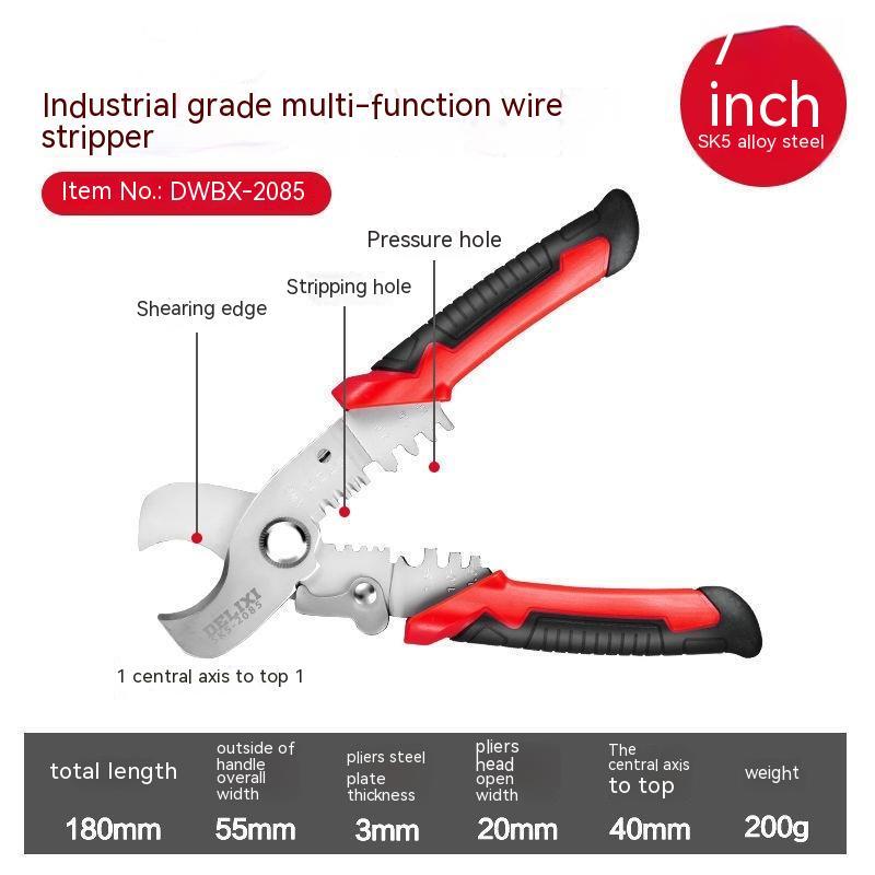 Wire Stripper Multifunctional Electrician Wire Crimper