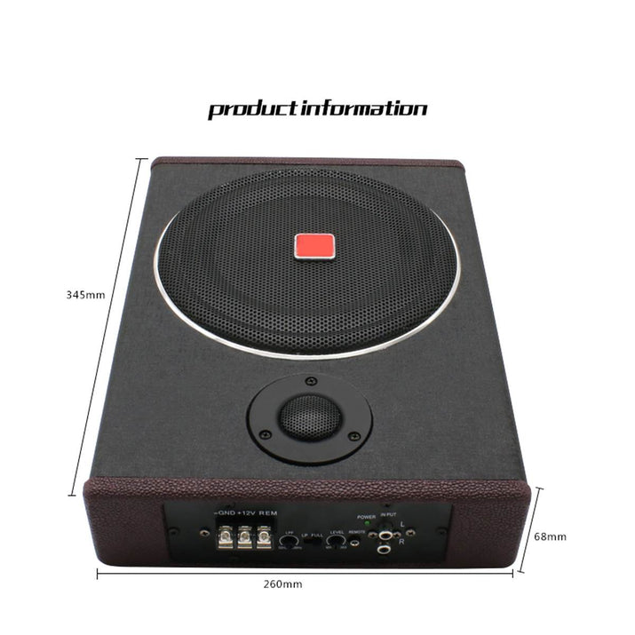 Audio 8-inch Car Ultra-thin Subwoofer