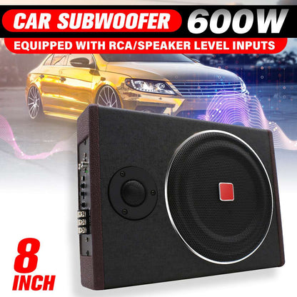Audio 8-inch Car Ultra-thin Subwoofer
